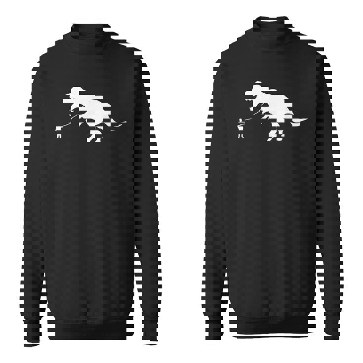 ファニーt-Rex ウォーキング恐竜 ティラノサウルスレックス スウェットシャツ