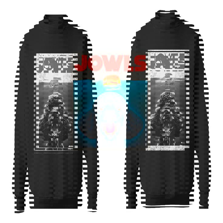 ファニープードル スタンダード プードル ジョール バーガー かわいい 犬 ママ お父さん スウェットシャツ