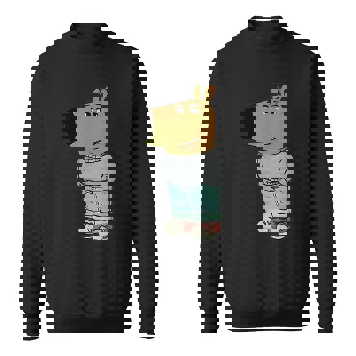 ファニー・ジェネ・アルファ・チル・ガイ・ミーム・ドッグ・クール・インターネット・ステートメント スウェットシャツ