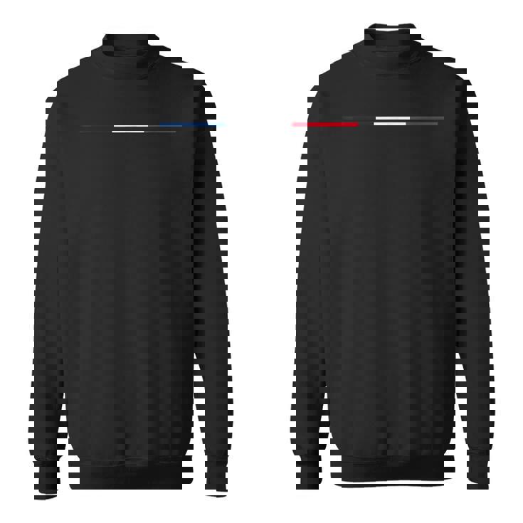 フィリグリートリコロール-フランスのナショナルカラー スウェットシャツ