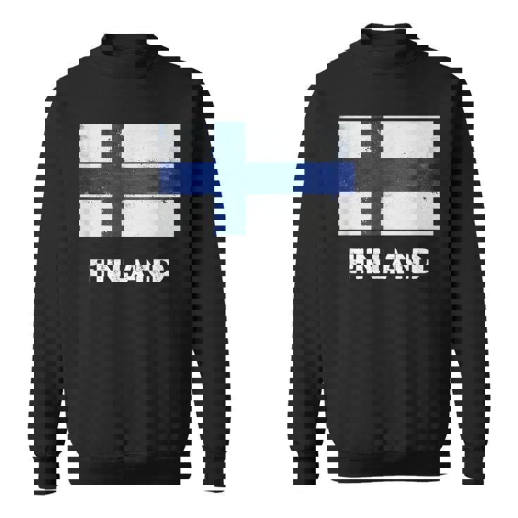 フィンランド国旗tシャツ スウェットシャツ