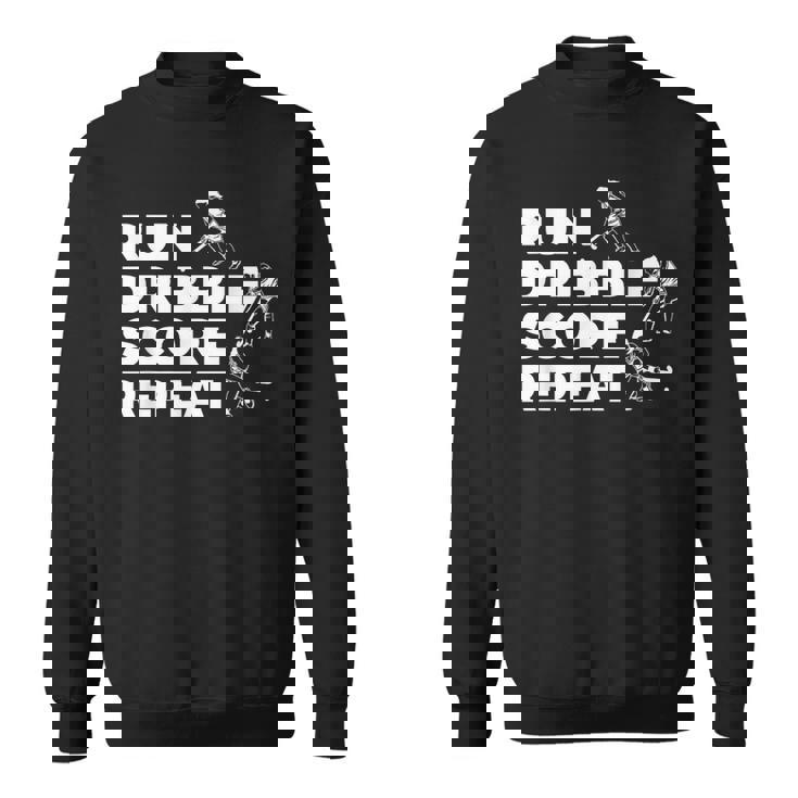 フィールドホッケー選手のテクニック スウェットシャツ