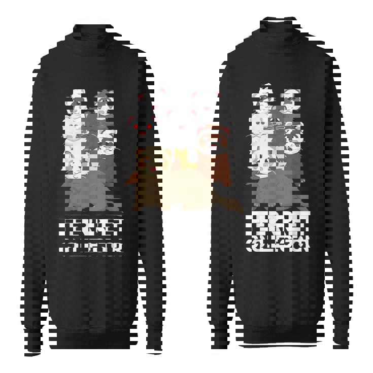 フェレット コレクター ファニー フェレット 恋人 スウェットシャツ