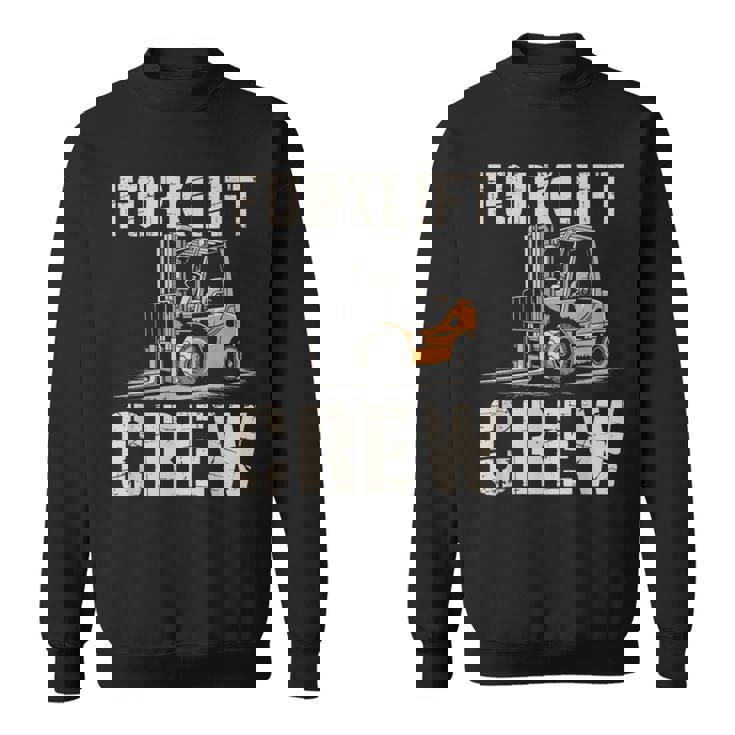 フォークリフト クルー ヴィンテージ 倉庫 作業員 倉庫 スウェットシャツ