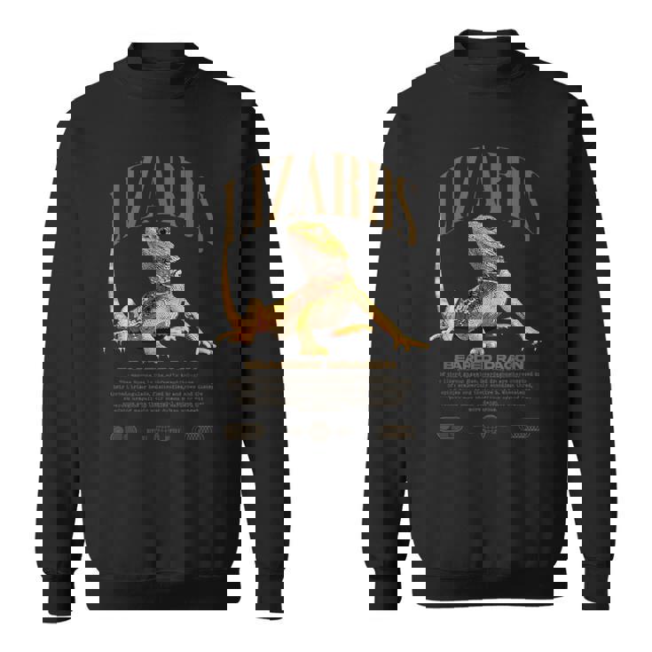 フトアゴヒゲトカゲ ストリートウェア トカゲ キーパー スウェットシャツ