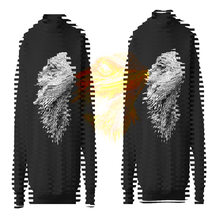 フトアゴヒゲトカゲ ポゴナ フトアゴヒゲトカゲ かわいいフトアゴヒゲトカゲ スウェットシャツ