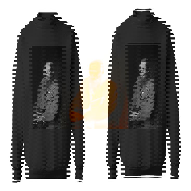 フョードル・ドストエフスキーロシアの作家の肖像画 スウェットシャツ