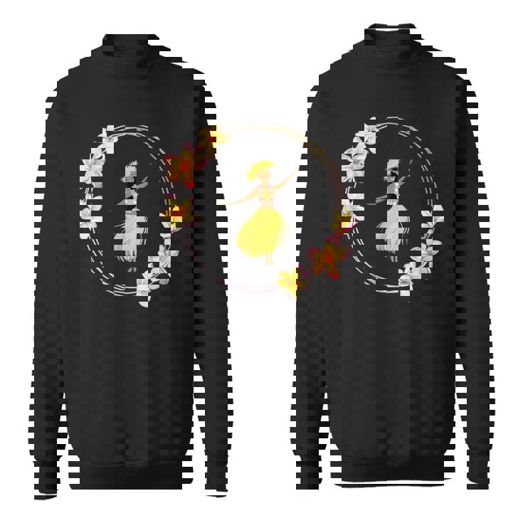 フラダンサー プルメリアリング ハワイ スウェットシャツ