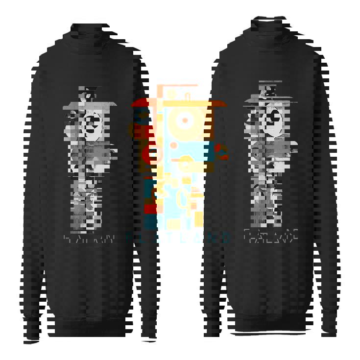 フラットランド エドウィン・A・アボット作 多次元のロマンス スウェットシャツ