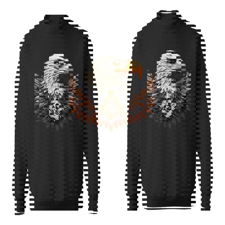 フリーメイソンs&C「知恵を持ったワシ」のシンボル。 スウェットシャツ