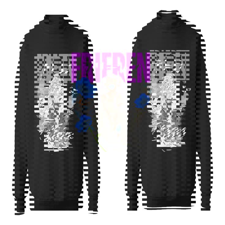 フリーレンと一緒にネモフィラの花園で冷やす時間 スウェットシャツ