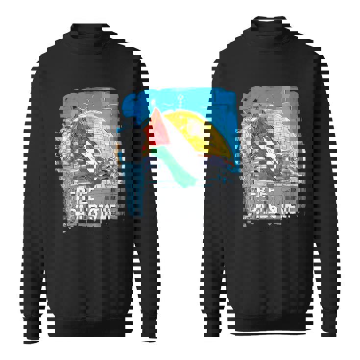 フリー・パレスチナ セーブ・ガザ スウェットシャツ