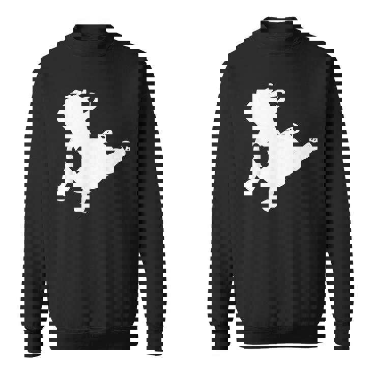 フレンチブルドッグ ヨガポーズシャツ 愛のハートフレンチギフト付き スウェットシャツ