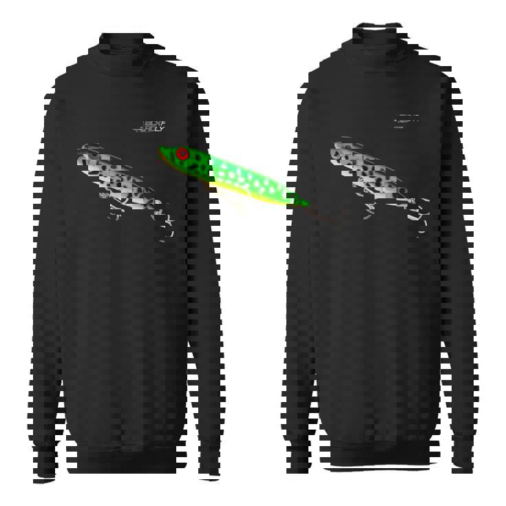 ブユバス釣りギフトトップウォータールアースプーク スウェットシャツ