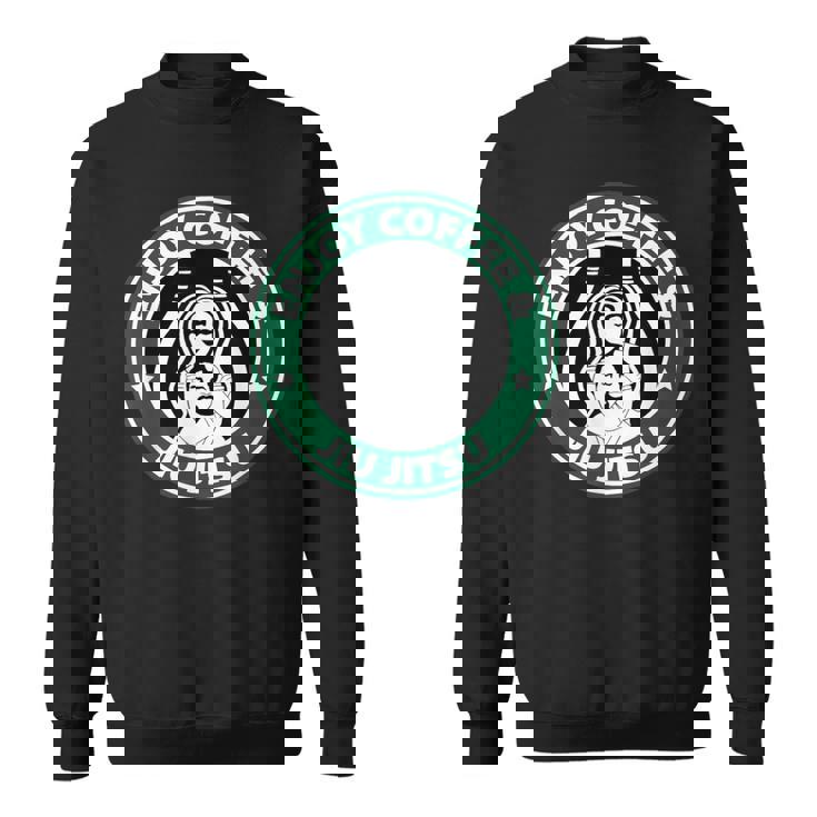 ブラジリアン柔術 – アメリカンコーヒーを楽しむ 柔術 – Bjj スウェットシャツ