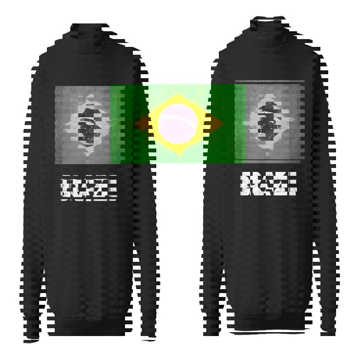 ブラジル国旗tシャツ スウェットシャツ