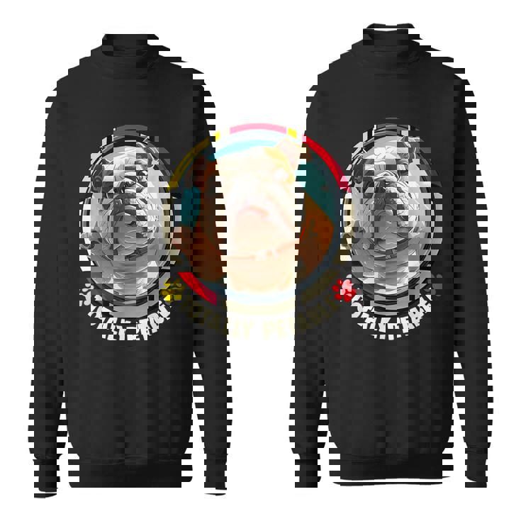 ブルドッグの飼い主 漫画で見る愛玩用ブルドッグ スウェットシャツ