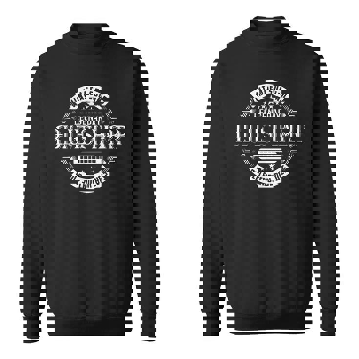 ブルース ハーモニカ ヴィンテージ オールドスクール レトロ ブルース ハープ レジェンド スウェットシャツ