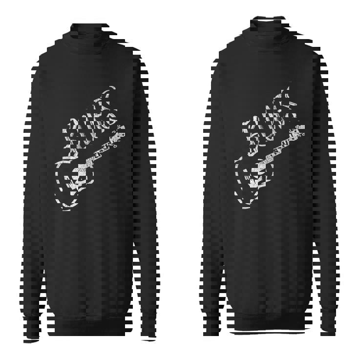 ブルースミュージックギターブルースイズトゥルースヴィンテージ スウェットシャツ