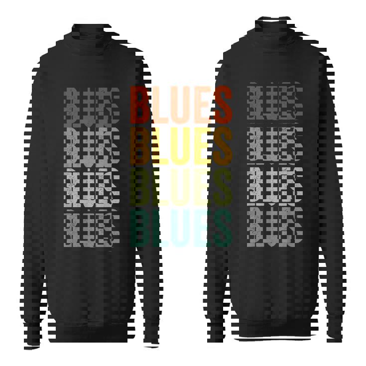 ブルースミュージックブルースマン スウェットシャツ