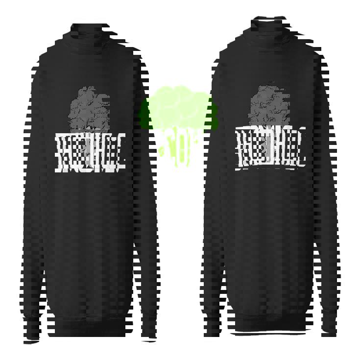 ブロッコホリック ブロッコリー中毒 恋人 野菜 おもしろ ビーガン Broccoholic スウェットシャツ