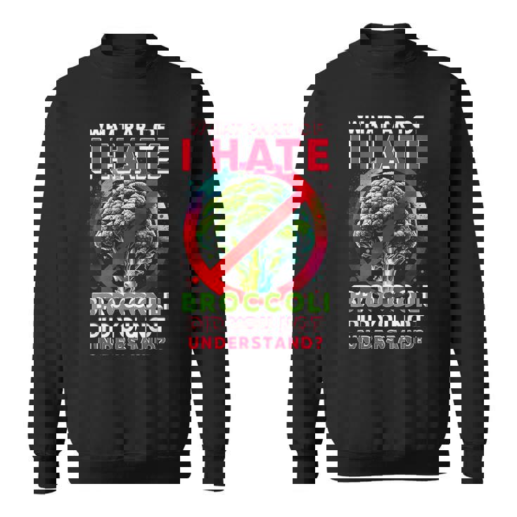 ブロッコリー嫌い スウェットシャツ