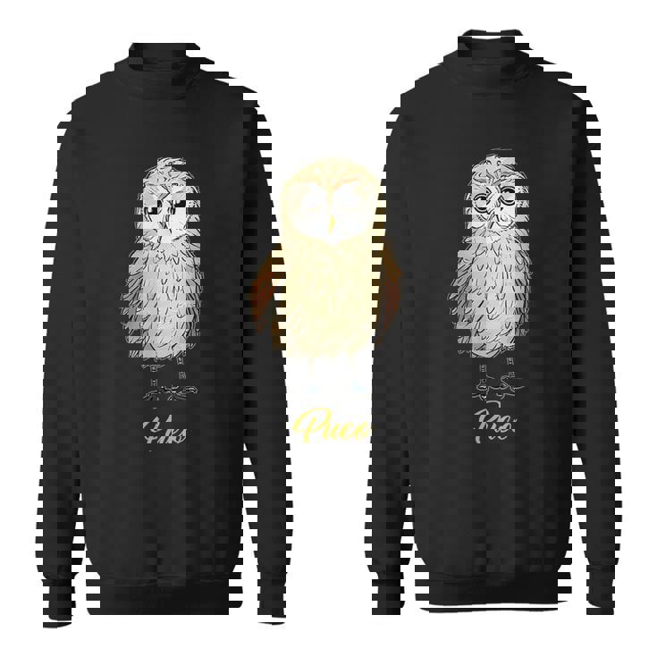 プエオ ハワイアンショートイヤーフクロウ スウェットシャツ