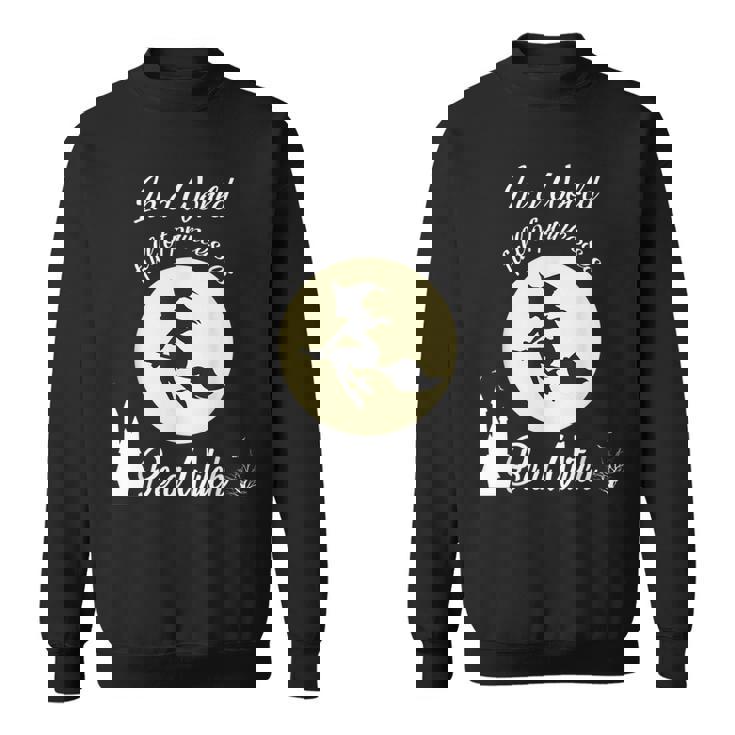 プリンセスがいっぱいの世界では魔女の月ハロウィンの贈り物になる スウェットシャツ