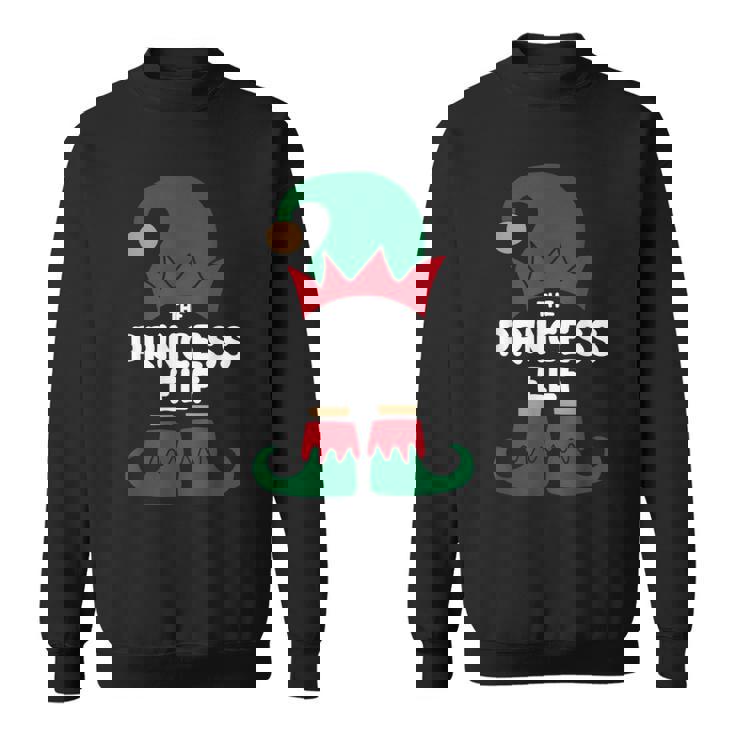 プリンセスエルフクリスマスシャツ ファミリーグループパーツ スウェットシャツ