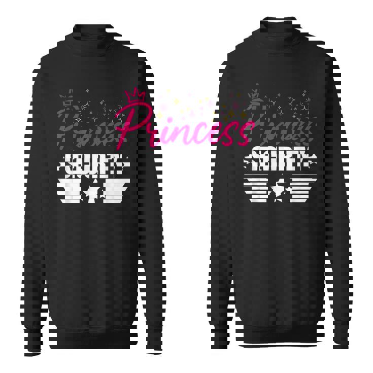 プリンセスセキュリティ面白いグラフィックハロウィーン スウェットシャツ