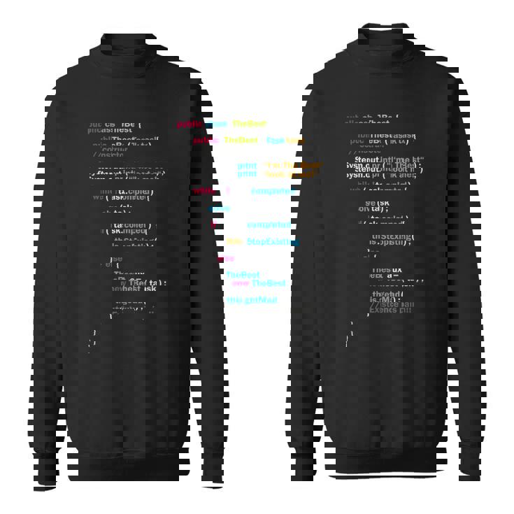 プログラムコード The Best スウェットシャツ