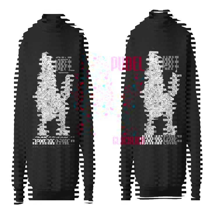 プードル メイクミーハッピー ヴィンテージ プードル スウェットシャツ