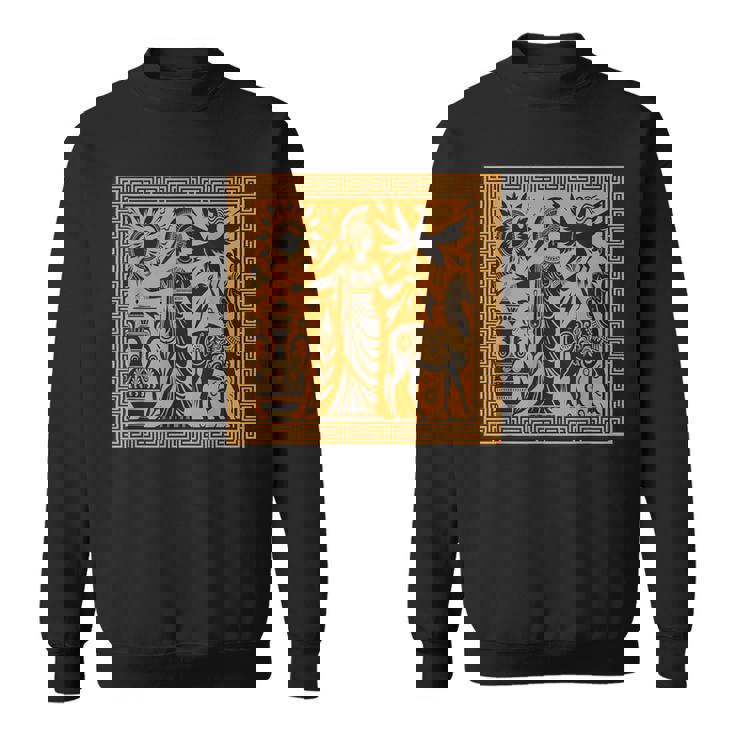 ヘラ 女神 ギリシャ神話 歴史 芸術 古代神話 スウェットシャツ