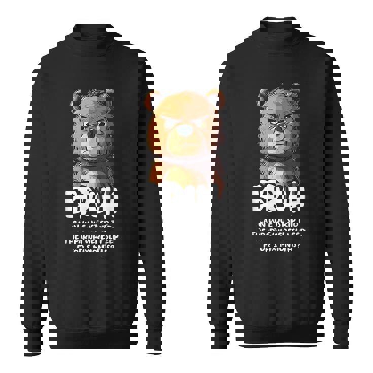 ベアラバーブラシファニーベア スウェットシャツ