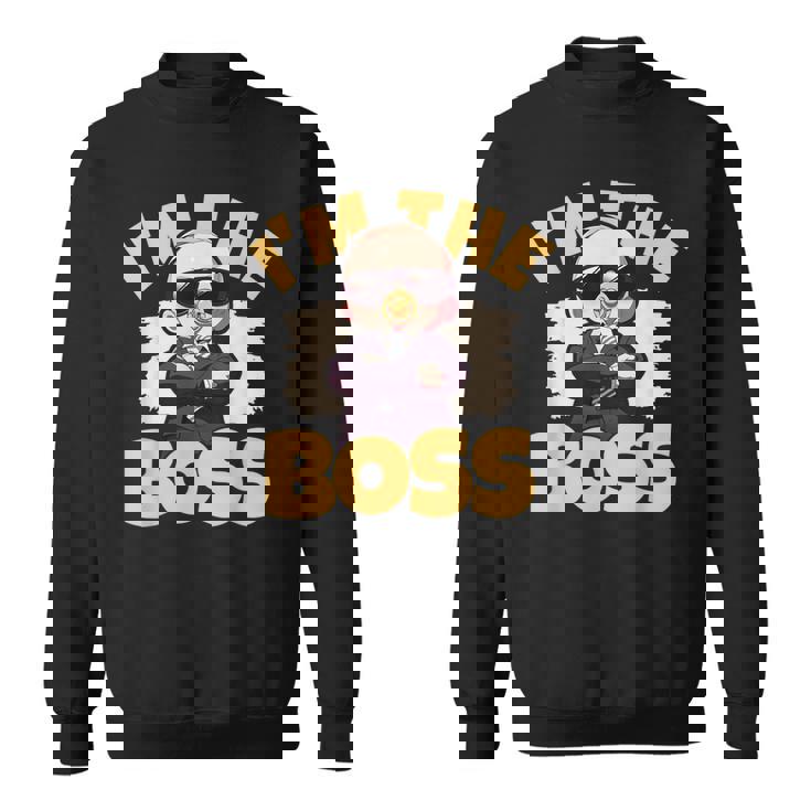 ベイビー・ボス「アイム・ザ・ボス」ライク・ア・ボス・キッズ スウェットシャツ