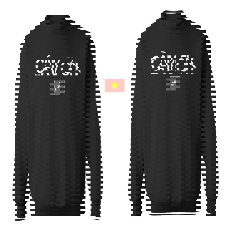 ベトナム語で「ありがとう」 ベトナム スウェットシャツ