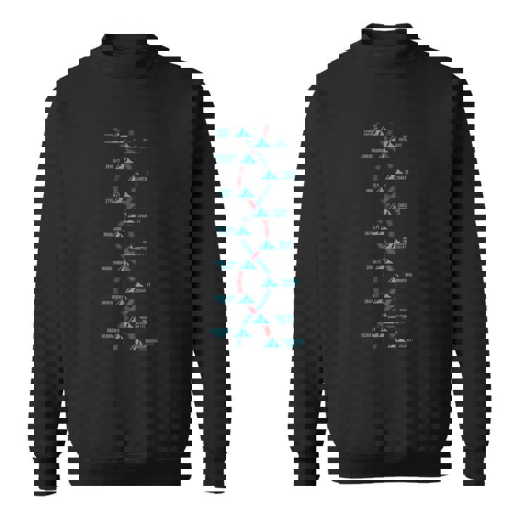 ベルクシュタイガー Dna 14 最高の山 平和 山 エベレスト K2 スウェットシャツ