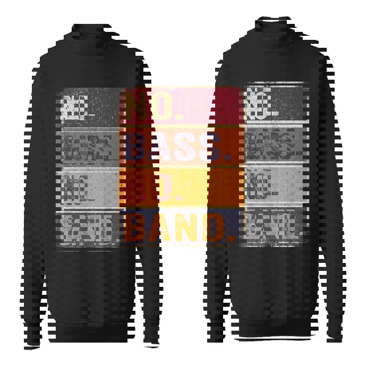 ベーシスト 楽器 エレキベース ノーバス ノーバンド スウェットシャツ