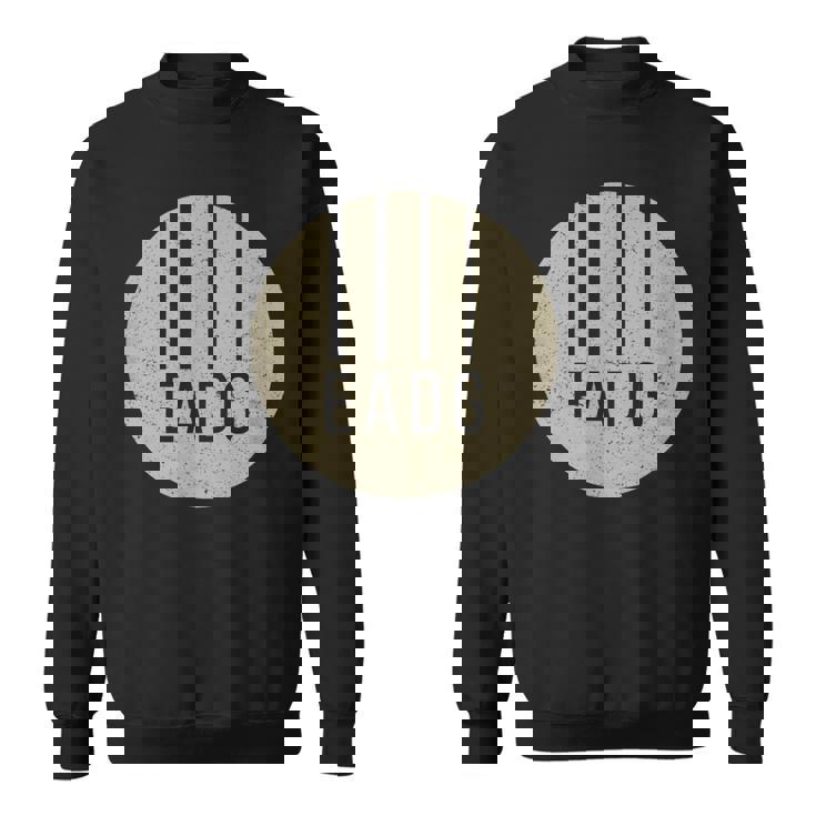 ベースギタリストベースプレーヤー Eadg 4弦 ベージュ アンティーク調 スウェットシャツ