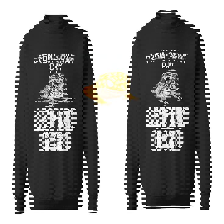 ペットヒョウモントカゲモドキギフト-私は私のヒョウモントカゲモドキが大好きです スウェットシャツ