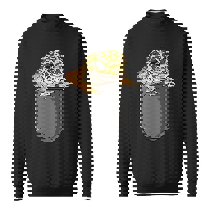 ペットヒョウモントカゲモドキギフト-私は私のヒョウモントカゲモドキが大好きです スウェットシャツ