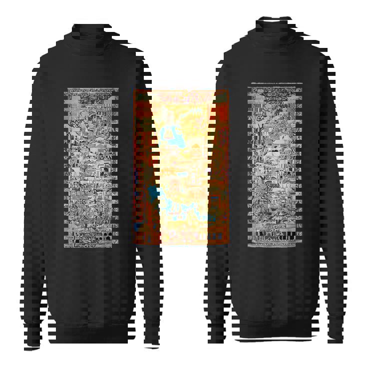 ペルシャ絨毯のランドマークカシュマル スウェットシャツ