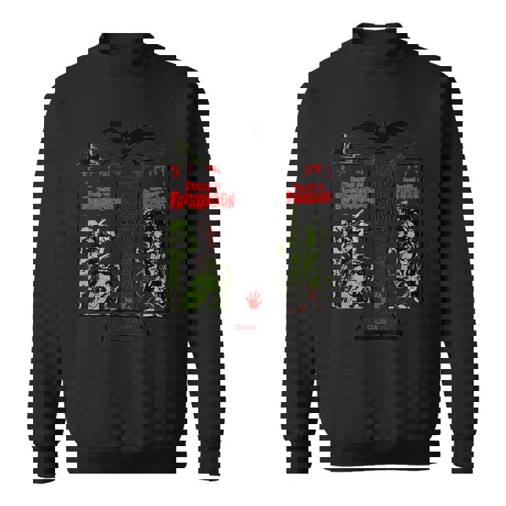 ホラー映画 ヴィンテージ ドラキュラ ハロウィン モンスター フランケンシュタイン スウェットシャツ