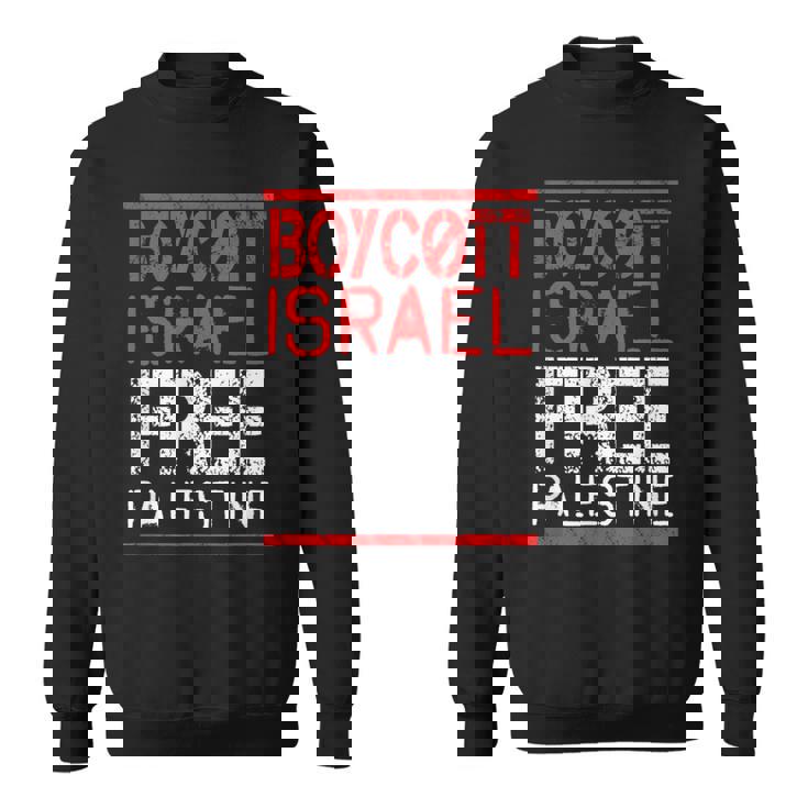 ボイコット イスラエル自由 パレスチナ スウェットシャツ
