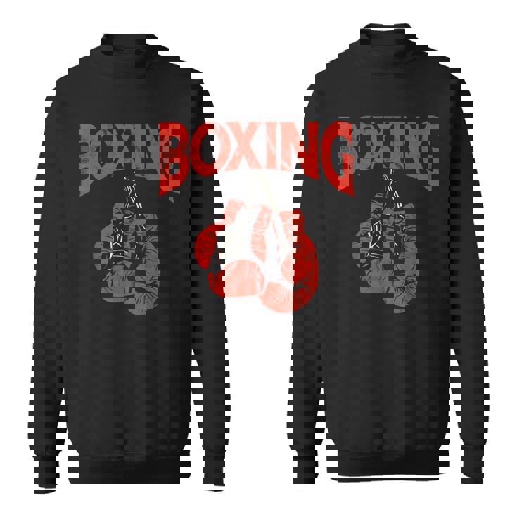 ボクシンググローブ ヴィンテージ ボクシング スウェットシャツ