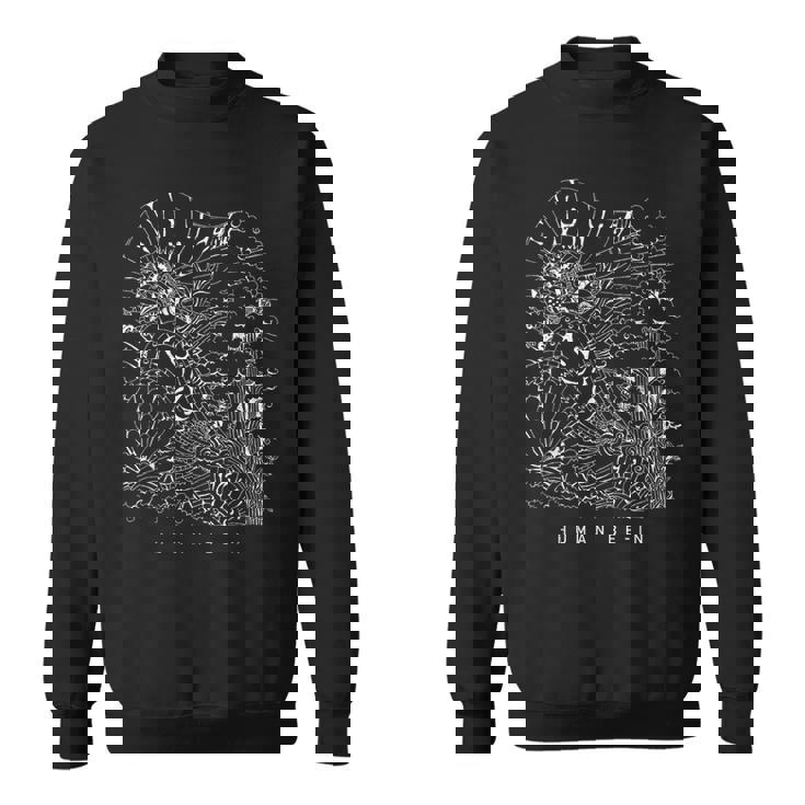 ボヘミアン ヒッピー サイケデリック ヨガ マインドフルネス デザイン スウェットシャツ