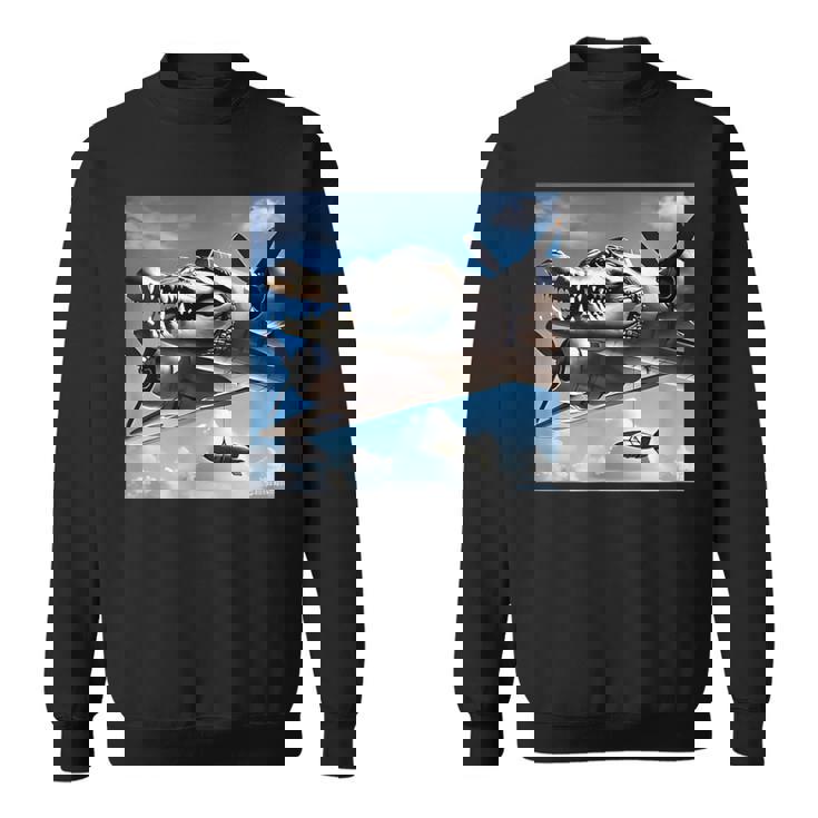 ボンバルディーノクロコディーノファニージェンアルファシャークミーム スウェットシャツ