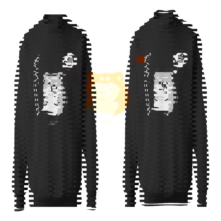 ボンレス犬とボンレス猫 はらぺこ ボンレス犬 スウェットシャツ