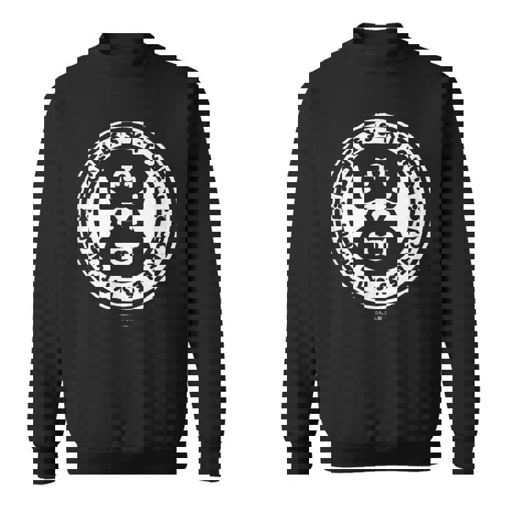 ボンレス犬とボンレス猫 ロゴ ダークカラー スウェットシャツ