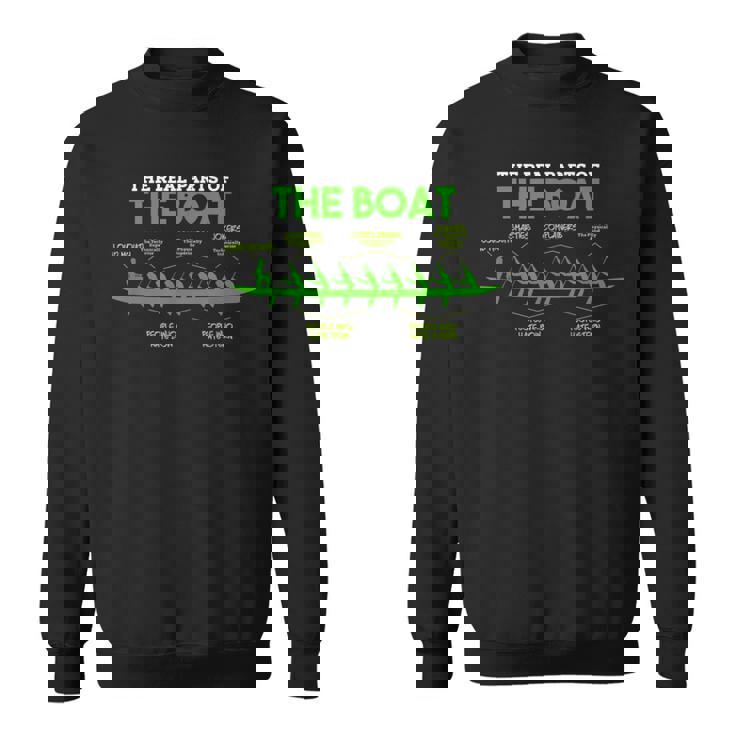 ボートの本物のパーツ ローワーローイング。 スウェットシャツ